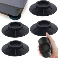 Waschmaschinen-Pads, 4 Stück, Antivibrationsmatte für Waschmaschinenfüße, Gummi-Antivibrations-Stoßdämpfer-Pads, Antivibrationsmatte für Waschmaschinen-Pads, 4 Stück, Antivibrationsmatte für Waschmaschinenfüße, Gummi-Antivibrations-Stoßdämpfer-Pads, Antivibrationsmatte für von KZQ