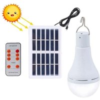 Wasserdichte Solar-LED-Glühbirne mit Fernbedienung und Timer, Außenbeleuchtung, ideal für Garten, Wandern Wasserdichte Solar-LED-Glühbirne mit Fernbedienung und Timer, Außenbeleuchtung, ideal für Garten, Wandern von KZQ