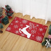 Weihnachts-Rentier-Dekorative Fußmatte – für drinnen und draußen – 40 x 60 cm - KZQ Weihnachts-Rentier-Dekorative Fußmatte – für drinnen und draußen – 40 x 60 cm - KZQ von KZQ