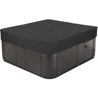 Whirlpool-Abdeckung für den Außenbereich, 210D Oxford-Gewebe, Spa-Schutzhülle, wasserdicht, staubdicht, quadratisch, Schwarz, 231 x 231 x 30 cm Whirlpool-Abdeckung für den Außenbereich, 210D Oxford-Gewebe, Spa-Schutzhülle, wasserdicht, staubdicht, quadratisch, Schwarz, 231 x 231 x 30 cm von KZQ