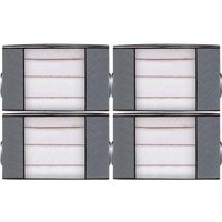 stücke Große Kleidung Lagerung Taschen Faltbare Moving Boxen Quilt Abdeckung für Decke Spielzeug Kleidung stücke Große Kleidung Lagerung Taschen Faltbare Moving Boxen Quilt Abdeckung für Decke Spielzeug Kleidung von KZQ