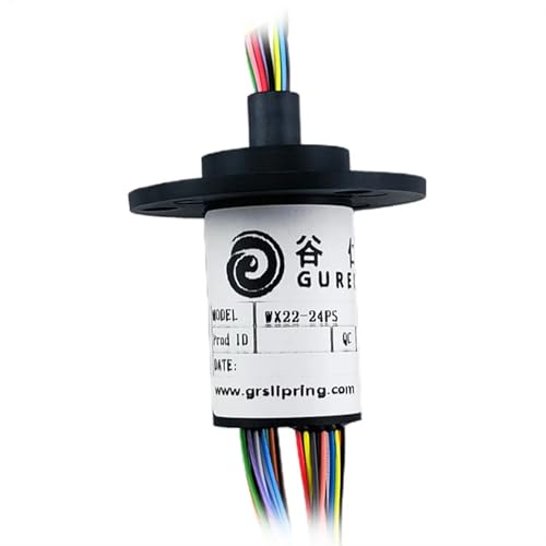 Mikroelektrischer Schleifring, rotierender leitfähiger Ring, 24-Wege-Schleifring mit Kappe von KZRGMFG