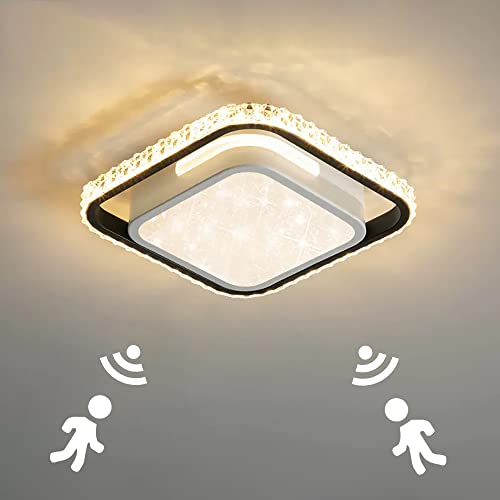 LED Deckenlampe mit Bewegungsmelder Radar Innen Flur Deckenleuchte Modern Wandlampe mit Bewegungssensor 20W 3000K Deckenleuchtung mit Sensor für Gang Korridor Veranda Garage Treppe Keller BüRo Lampe LED Deckenlampe mit Bewegungsmelder Radar Innen Flur Deckenleuchte Modern Wandlampe mit Bewegungssensor 20W 3000K Deckenleuchtung mit Sensor für Gang Korridor Veranda Garage Treppe Keller BüRo Lampe von KZT