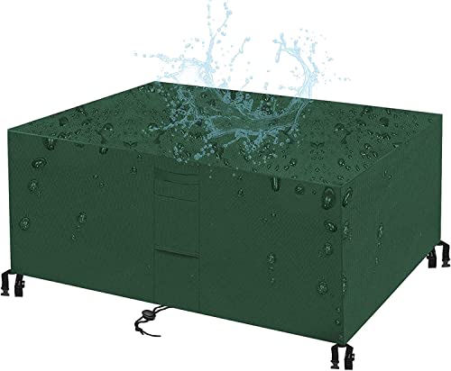 KZhanmy Abdeckung für Gartenmöbel Schwerlast 420D Rechteckige Schutzhülle,wasserdichte Atmungsaktives Staubfest Anti-UV Abdeckhauben Gartenmöbel Abdeckung für Tisch und Stühle KZhanmy Abdeckung für Gartenmöbel Schwerlast 420D Rechteckige Schutzhülle,wasserdichte Atmungsaktives Staubfest Anti-UV Abdeckhauben Gartenmöbel Abdeckung für Tisch und Stühle von KZhanmy