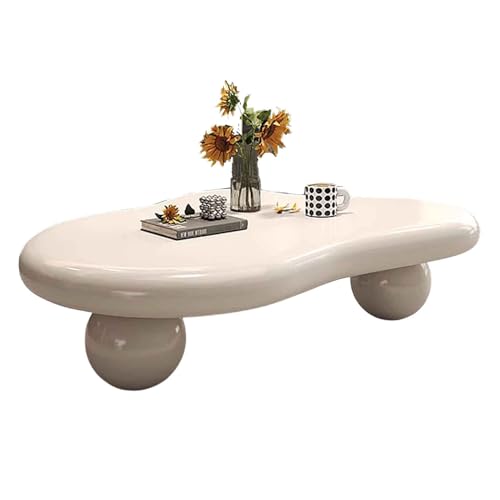 Couchtisch Kleiner Schreibtisch Home Cloud Table Bodentische Couchtisch Einfache Montage für Wohnzimmer/Büro/Rezeption/Sofaende von KaBuea