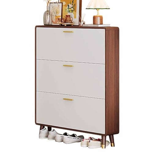 KaBuea 3 Schubladen Schuhschrank Schrank, Pull Down Schuhe Aufbewahrung Organizer Home Möbel Unit, platzsparende 3-stöckige Rack-Schränke Schuhständer für Wohnzimmer Flur KaBuea 3 Schubladen Schuhschrank Schrank, Pull Down Schuhe Aufbewahrung Organizer Home Möbel Unit, platzsparende 3-stöckige Rack-Schränke Schuhständer für Wohnzimmer Flur von KaBuea