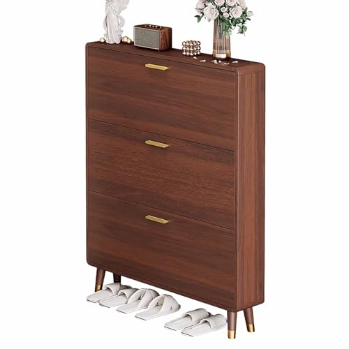 KaBuea 3 Schubladen Schuhschrank Schrank, Pull Down Schuhe Aufbewahrung Organizer Home Möbel Unit, platzsparende 3-stöckige Rack-Schränke Schuhständer für Wohnzimmer Flur KaBuea 3 Schubladen Schuhschrank Schrank, Pull Down Schuhe Aufbewahrung Organizer Home Möbel Unit, platzsparende 3-stöckige Rack-Schränke Schuhständer für Wohnzimmer Flur von KaBuea