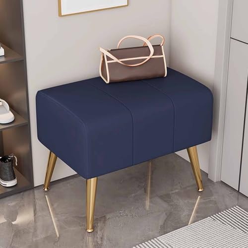 Kleine rechteckige gepolsterte PU-Leder-Ottoman-Bank, gepolsterte Bank Kleine rechteckige gepolsterte PU-Leder-Ottoman-Bank, gepolsterte Bank von KaBuea