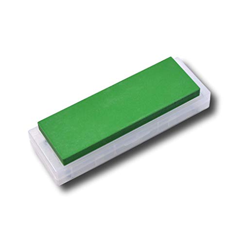 KAKURI Japanischer Schleifstein #1000 Körnung, professionelles Messerschleifstein-Set mit rutschfester Unterseite, hergestellt in Japan von KaKUrI