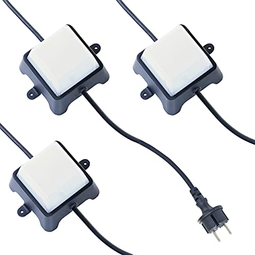 LED Universal Arbeitsstrahler mit 3 Lampen a´ 500 Lumen, Decken- oder Wandmontage, erweiterbar, 4000K neutralweiß, ca. 7,3 Meter, inkl. Befestigungsmaterial LED Universal Arbeitsstrahler mit 3 Lampen a´ 500 Lumen, Decken- oder Wandmontage, erweiterbar, 4000K neutralweiß, ca. 7,3 Meter, inkl. Befestigungsmaterial von KaMel GmbH