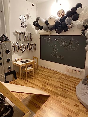 Tafelfolien-Shop | 12 Größen | Magnetfolie Tafelfolie Magnet-Tafel | Farbe: Grau | selbstklebend & magnetisch (250x100 cm) von KaRoFoilFIX