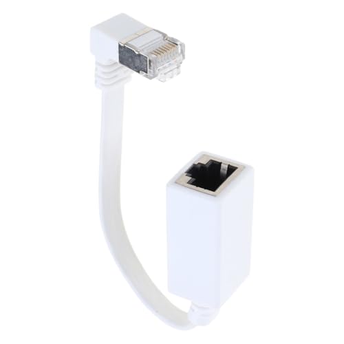 Kaaruisi Ethernet-Verlängerungskabel, Netzwerk, Cat7, Ethernet, Verlängerungskabel, Adapter, RJ45-Kabel, geschirmter Stecker auf Buchse Kaaruisi Ethernet-Verlängerungskabel, Netzwerk, Cat7, Ethernet, Verlängerungskabel, Adapter, RJ45-Kabel, geschirmter Stecker auf Buchse von Kaaruisi