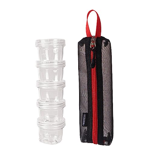 Kaaruisi Reise-Kits, Behälter für Camping, tragbare Behälter, Gewürzaufbewahrung mit Tasche Kaaruisi Reise-Kits, Behälter für Camping, tragbare Behälter, Gewürzaufbewahrung mit Tasche von Kaaruisi