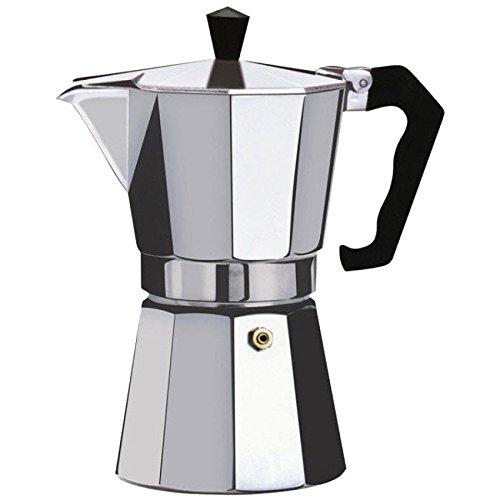 Kabalo 150 ml (2-Tassen) Espresso Stove Top Teekocher - Continental Moka Percolator Pot Aluminium [150ml (2-cup) Espresso Stove Top Coffee Maker - Continental Moka Percolator Pot Aluminium] von Kabalo