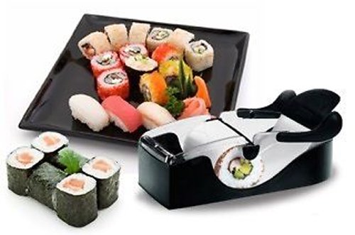 Kabalo Sushi perfekte Roller - Perfect Roll DIY Einfache Kitchen Magic Roller Sushi Maker Cutter Gadget-Maschine [Sushi Perfect Roller - Perfect Roll DIY Easy Kitchen Magic Roller Sushi Maker Cutter Gadget Machine] von Kabalo