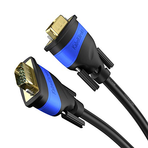 KabelDirekt – 3 m – VGA-Kabel 3 m – 4K HDMI-Kabel von KabelDirekt