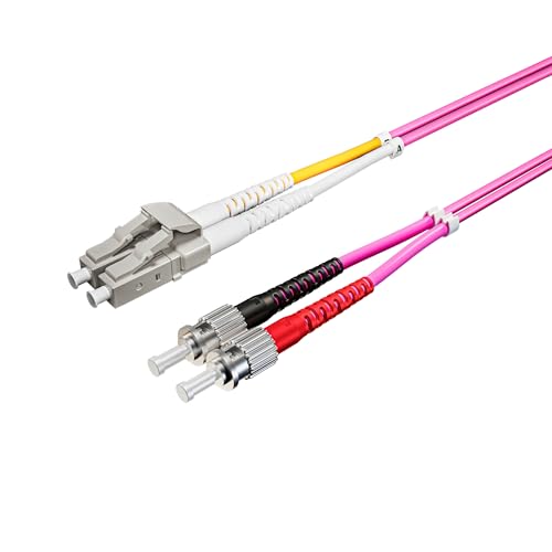 Kabelbude.eu LWL Glasfaser Duplex Patchkabel LC/ST OM4 50/125µm 15,00m Kabelbude.eu LWL Glasfaser Duplex Patchkabel LC/ST OM4 50/125µm 15,00m von Kabelbude.eu