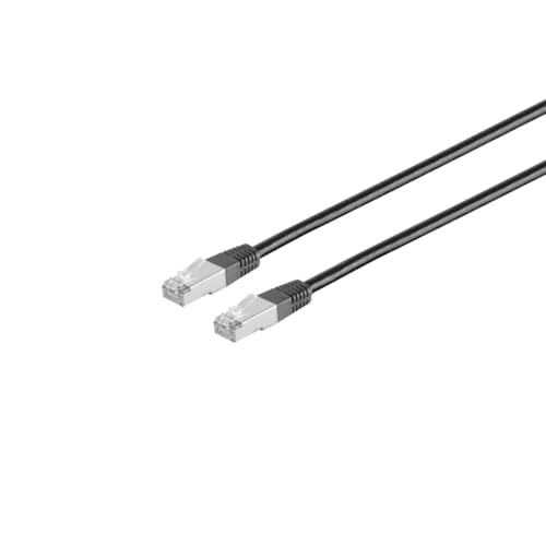 Kabelbude.eu Patchkabel cat 6 S/FTP PIMF Halogenfrei schwarz 2m von Kabelbude.eu