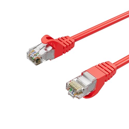 Netzwerkkabel RJ45 LAN Kabel, Ethernet Kabel, S/FTP, PIMF, Rohkabel Cat 7 Halogenfrei Rot 30,00m Netzwerkkabel RJ45 LAN Kabel, Ethernet Kabel, S/FTP, PIMF, Rohkabel Cat 7 Halogenfrei Rot 30,00m von Kabelbude.eu