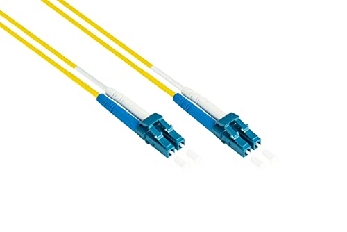 Kabelmeister® OS2 LWL Kabel - Duplex - Stecker LC an LC - Singlemode 9/125 - austauschbare Polarität - Lichtwellen-Leiter, Glasfaser-Kabel, Patchkabel - 2 m - QUALITÄTSWARE von Kabelmeister