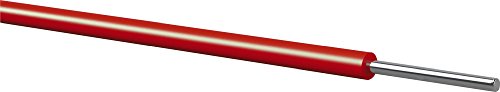 Kabeltronik 370103008 Wickeldraht 1 x 0.05mm² Rot 100m von Kabeltronik