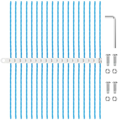 Kaberalty 29252 29092 Verbesserte 0,3 cm flexible vorgeschnittene Trimmerschnur, kompatibel mit Greenworks 21302 21332 21342 20 V 24 V 40 V Einzelschnur-Trimmer (27 Stück) von Kaberalty