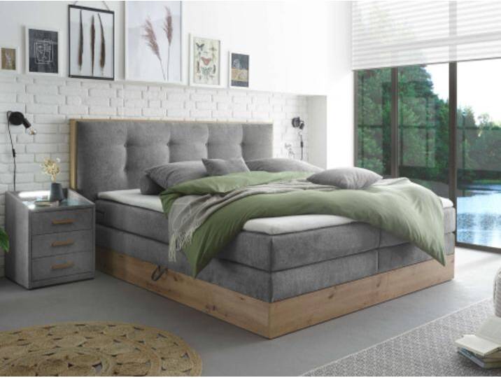 Boxspringbett Bigome II wahlweise mit Bettkasten von Kabs PolsterWelt