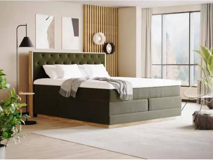 Boxspringbett Cossau wahlweise mit Bettkasten von Kabs PolsterWelt