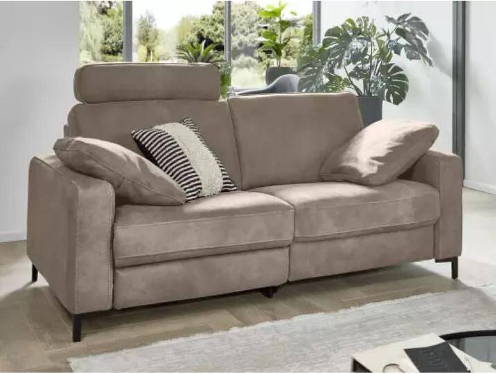 Einzelsofa Helikon III wahlweise mit rückenecht bezogen von Kabs PolsterWelt