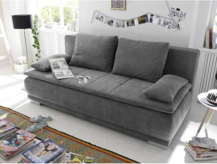 Schlafsofa Bavenzo wahlweise mit Schlaffunktion, Bettkasten und rückenecht bezogen von Kabs PolsterWelt