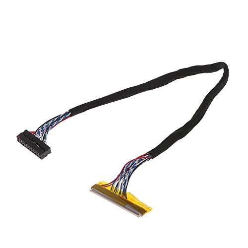 Kadagg FIX 30 Pin 1-Kanal 6-Bit LVDS-Kabel 26 cm für 14,1-15,6 Zoll LCD-Panel, PVC + Kupferdraht von Kadagg