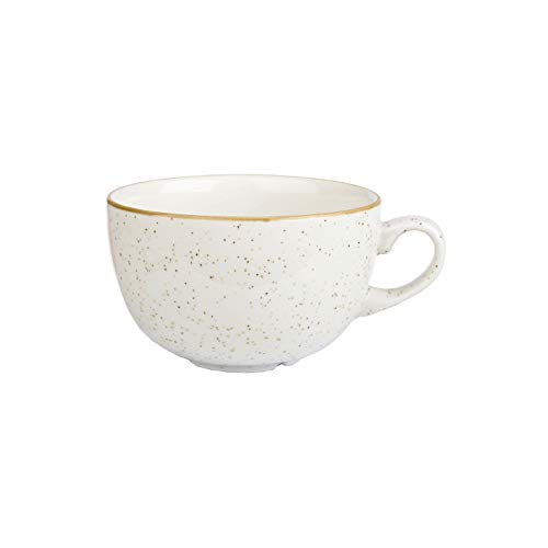 Kadida Churchill Stonecast -Cappuccino Cup- Inhalt: 50cl, Farbe wählbar (Barley White) von Kadida