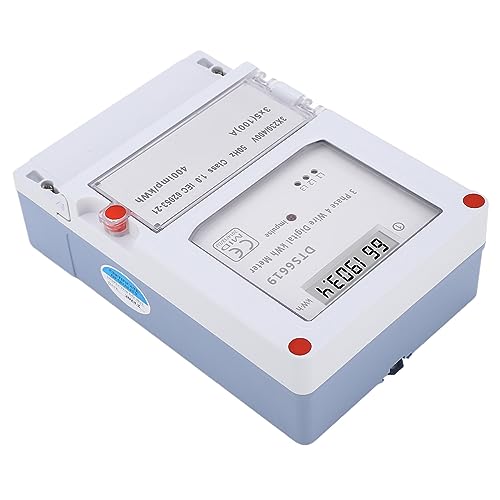 3-Phasen-LCD-Stromzähler, KWh-Meter, Digitaler Wattstundenzähler, Wandmontage, Heim-Strommonitor, 3 X 230–400 V für Industriestrom von Kadimendium