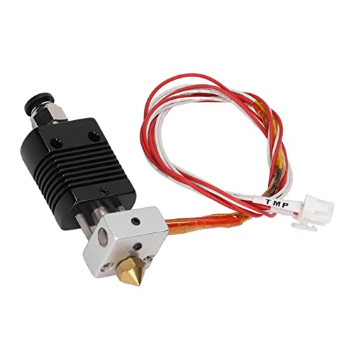 Kadimendium 3D-Drucker Extruder Hotend DC24V 40W Heizrohr 0,4 Mm Messingdüse Heizung Aluminiumblock Drucker Hotend Kit 3D-Druckerzubehör für ET4 Industrielle Steuerungen von Kadimendium