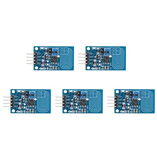 Kadimendium 5pcs PWM-Steuerung LED-Dimmer-Schalter 2,4-5V Kapazitiver Touch-Dimmer-Modul PWM-Touch-Dimmer-Board f¨¹r Lichtleiste, Indoor-Tischlampe, LED-Beleuchtungsdimmung von Kadimendium