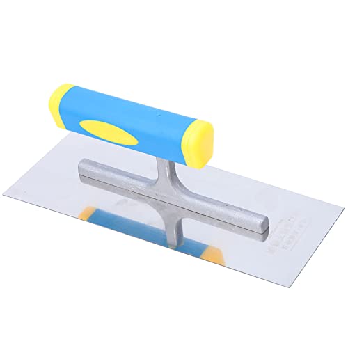 Edelstahl-Putzkelle, Glättkelle für Gipsschaber, Maurer-Bauwerkzeuge (240mm) von Kadimendium