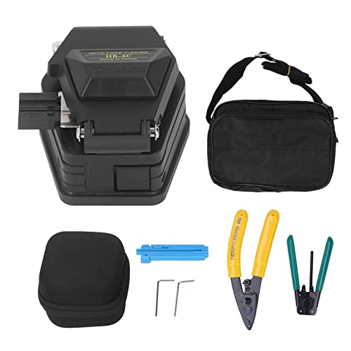 Fiber Optic Tool Kit Bag FTTH Cold Connection Assembly Termination Industrielles Zubehör Fiber Optic Cutter Set mit Aufbewahrungstasche von Kadimendium