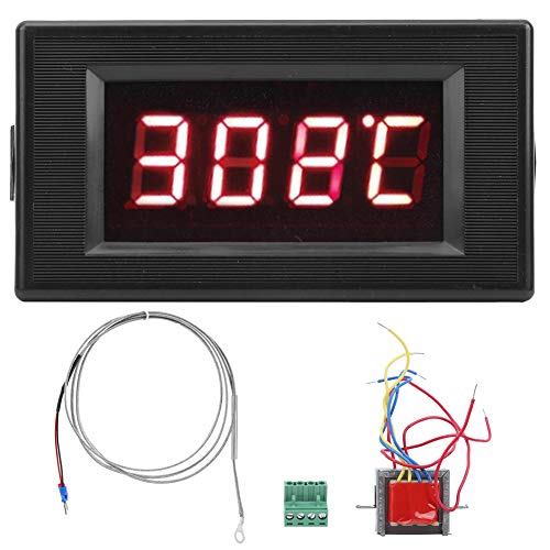 Kadimendium DYG-5135 Industrielles Digitales Doppeldisplay mit Hoher Genauigkeit K-Typ Thermoelement-Temperaturtester Hochtemperatur-Thermoelement-Sensorsonde 220 V für Chassis-Instrumente von Kadimendium