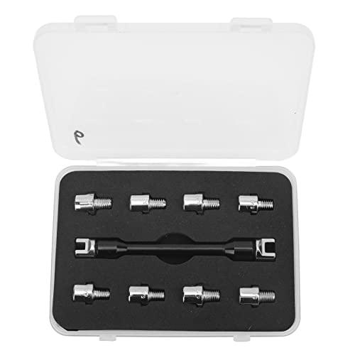 Kadimendium Motorrad Speichenschlüssel Set, Universal Metall Praktisches Speichenschlüssel Werkzeug Rostfrei für Dirt Bike Kadimendium Motorrad Speichenschlüssel Set, Universal Metall Praktisches Speichenschlüssel Werkzeug Rostfrei für Dirt Bike von Kadimendium