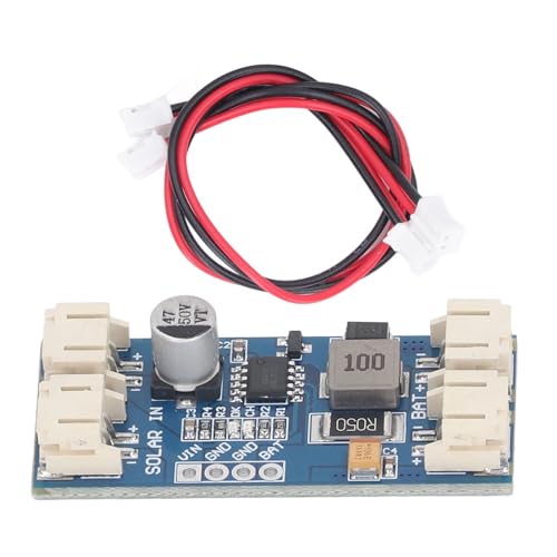 MPPT-Solarladeplatine, Automatische Aufladung, 3,7 V, 4,2 V, Lithium-Batterie-Lademodul, 9 V, Vollständiges Lademanagement für Einzelne Lithiumbatterien, Automatische von Kadimendium