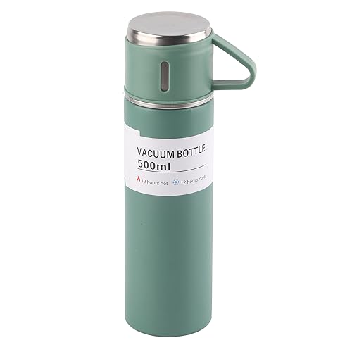 Vakuum-Saugnapf, Thermoskanne mit Rutschfestem für Reisen Im Haushalt (Grün) von Kadimendium