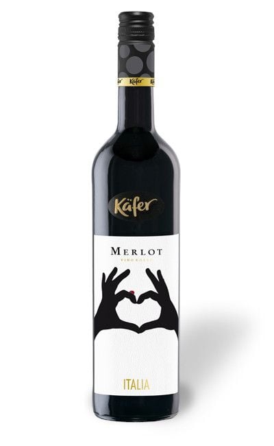 Käfer Rotwein Merlot trocken Italien 1 x 0,75 L von Käfer Weine