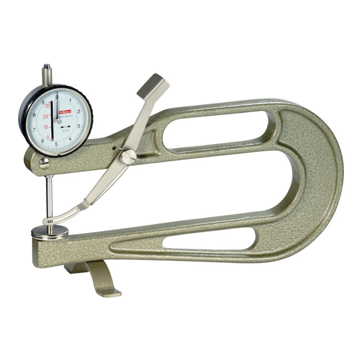 B-Ware Käfer Dickenmessgerät Messuhr Stärke Messgerät 0 Bis 30mm Flach 30mm Analog B-Ware Käfer Dickenmessgerät Messuhr Stärke Messgerät 0 Bis 30mm Flach 30mm Analog von Käfer