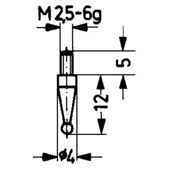 Käfer - Messeinsatz HM Abb.18/ 1,0mm von Käfer