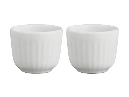 Kähler Eierbecher Ø5 cm 2 Stck. Hammershøi legendäres Design Zeitlos, Weiss von HAK Kähler