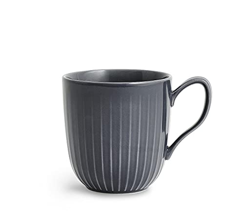 Kähler Becher 33 cl Hammershøi legendäres Design für Tee und Kaffee, grau von HAK Kähler