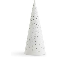 Kähler Design - Nobili Teelichtleuchter Kegel, 30 cm / schneeweiß Kähler Design - Nobili Teelichtleuchter Kegel, 30 cm / schneeweiß von Kähler