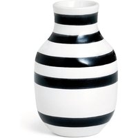 Kähler Design - Omaggio Vase H 12,5 cm, schwarz von Kähler