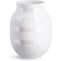 Kähler Design - Omaggio Vase H 200, perlmutt von Kähler