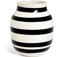 Kähler Design - Omaggio Vase H 20 cm, schwarz von Kähler